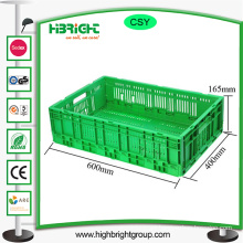 Storage Foldable Plastic Crate Bins Container